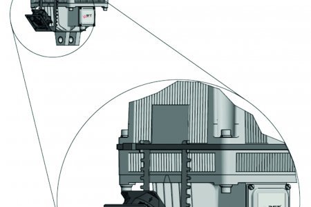 Thruster cooling system type RCS