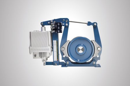 Drum brakes type RT with synchro lifting mechanism
